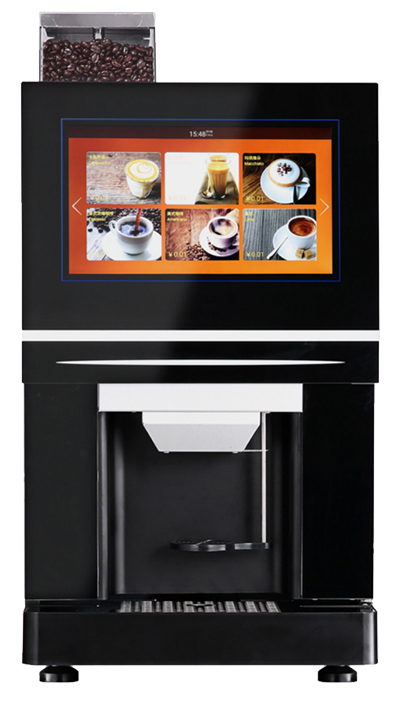 万豪娱乐官网自动咖啡机触摸屏